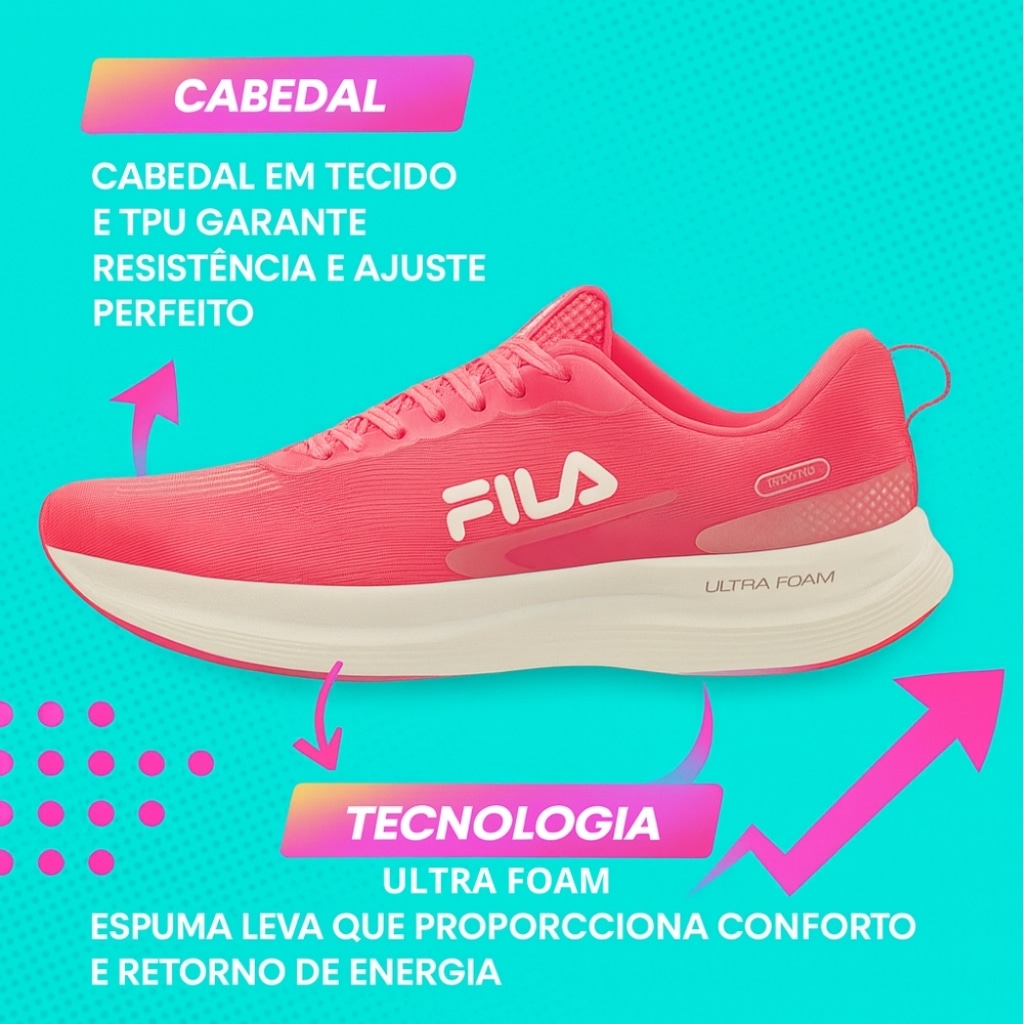 Imagem 3 do produto Tênis Fila Racer Fastpace Feminino