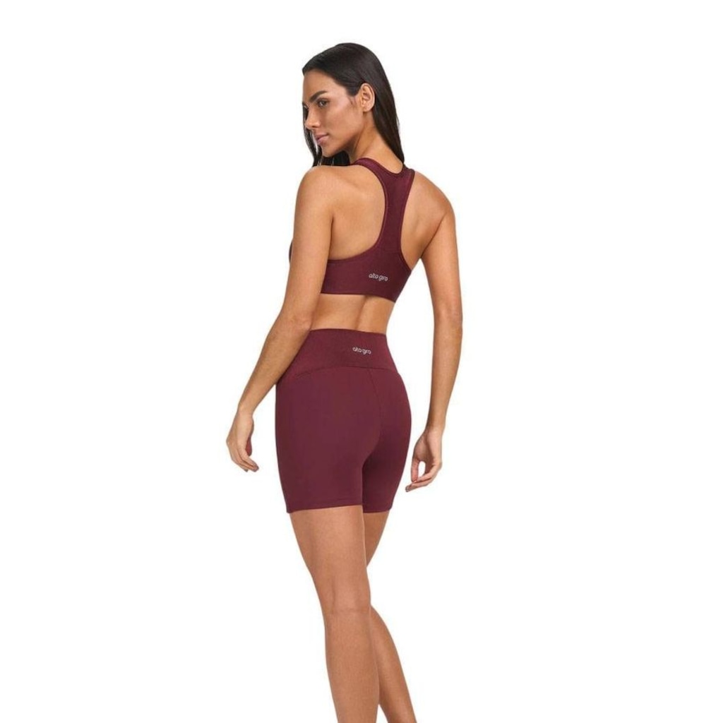 Imagem 2 do produto Bermuda Alto Giro Recortes Shine Feminina