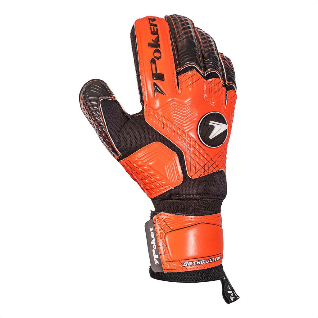 Imagem 2 do produto Luva de Goleiro de Campo Poker Profissional Ortho Vulcan II Adulto