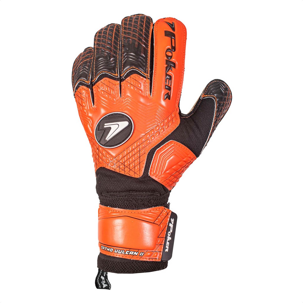 Imagem 5 do produto Luva de Goleiro de Campo Poker Profissional Ortho Vulcan II Adulto