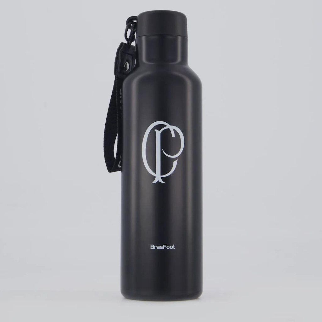 Imagem 2 do produto Garrafa do Corinthians Futfanatics Steam Metal 750 ml