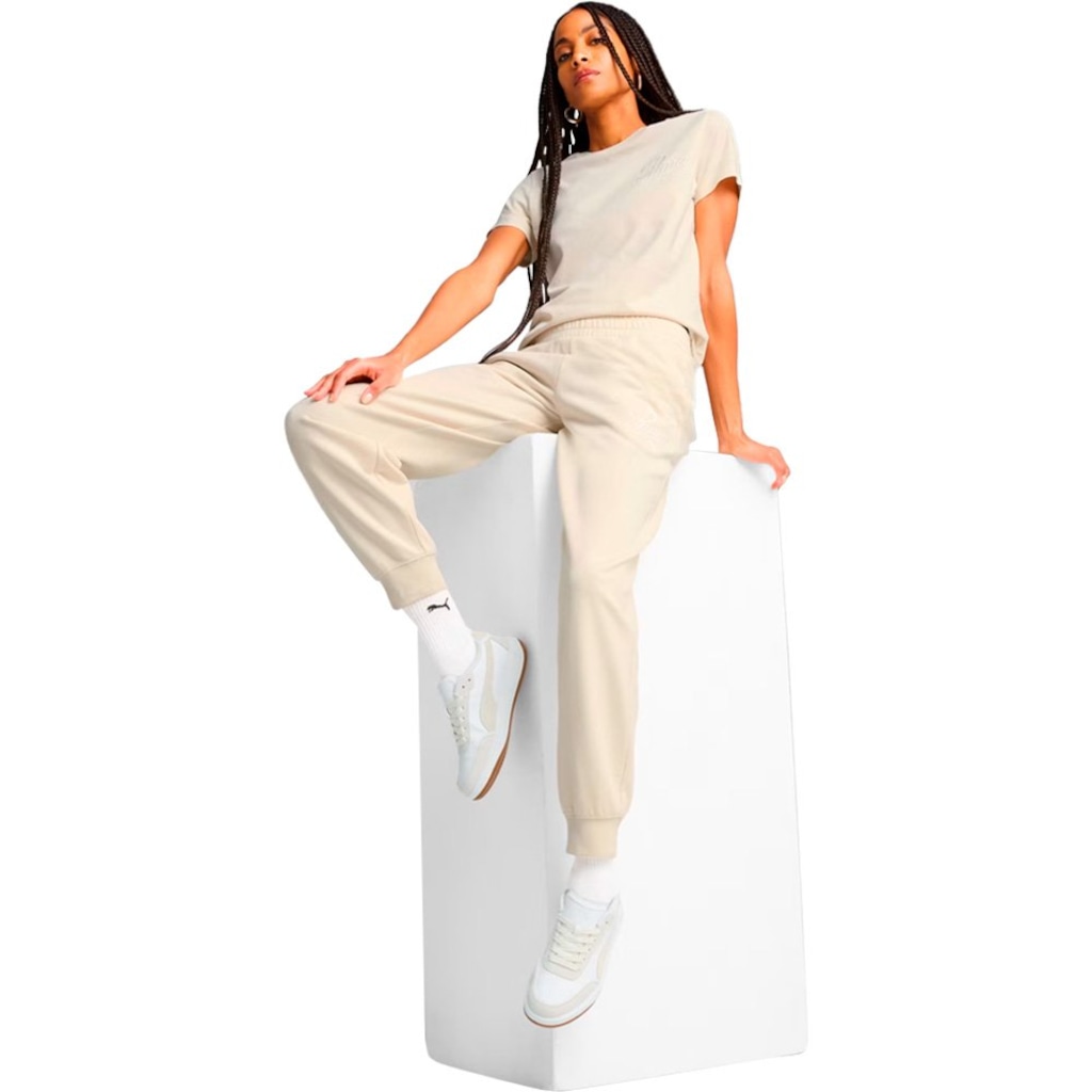 Imagem 3 do produto Calça Puma Moletom Ess Script Comfort Feminina