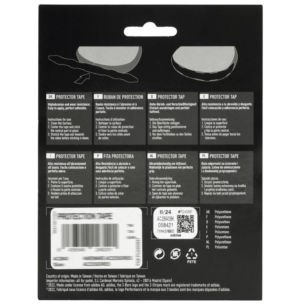 Imagem 4 do produto Fita Protetora adidas para Padel e Beach Antishock Protection