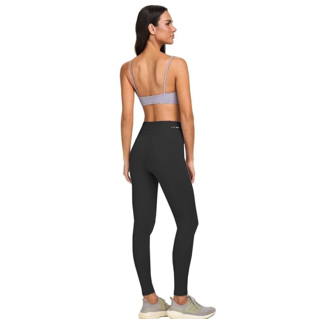 Imagem 2 do produto Calça Legging Feminina Alto Giro Bolso Laterais