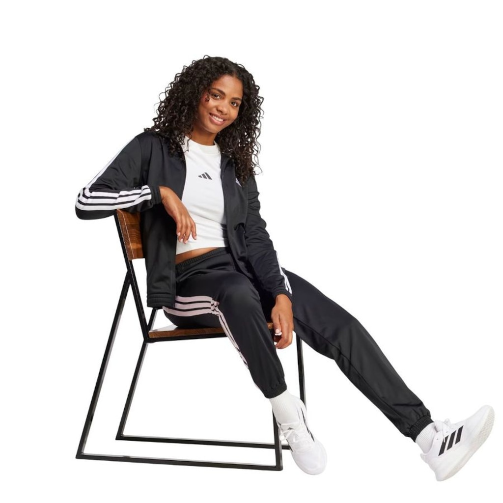 Imagem 4 do produto Jaqueta Feminina adidas 3 Stripes