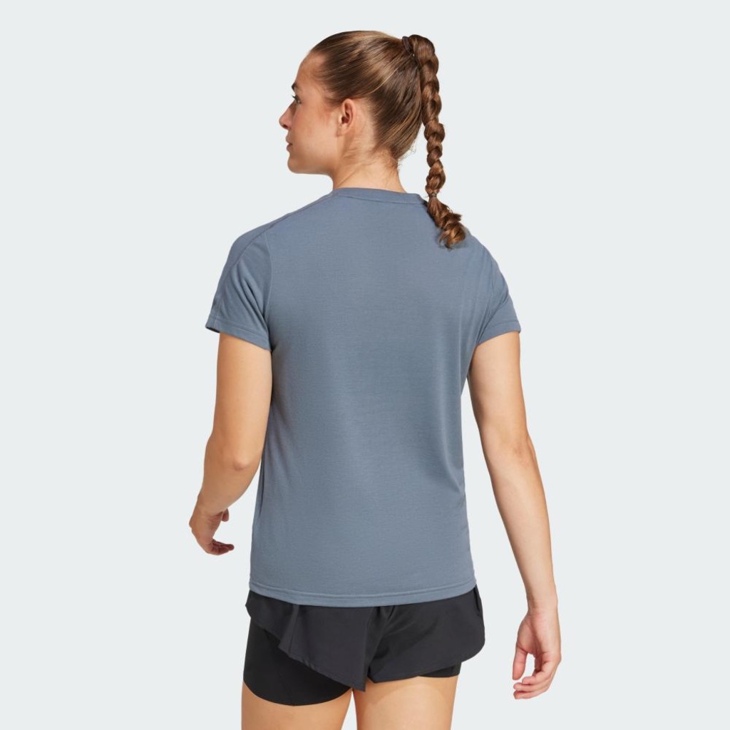Imagem 3 do produto Camiseta Feminina adidas Gola Careca AEROREADY Train Essentials Minimal Branding