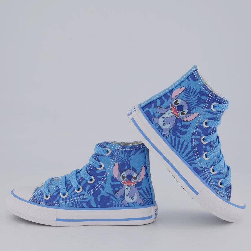 Imagem 4 do produto Tênis Cano Alto Infantil Converse All Star Chuck Taylor Stitch