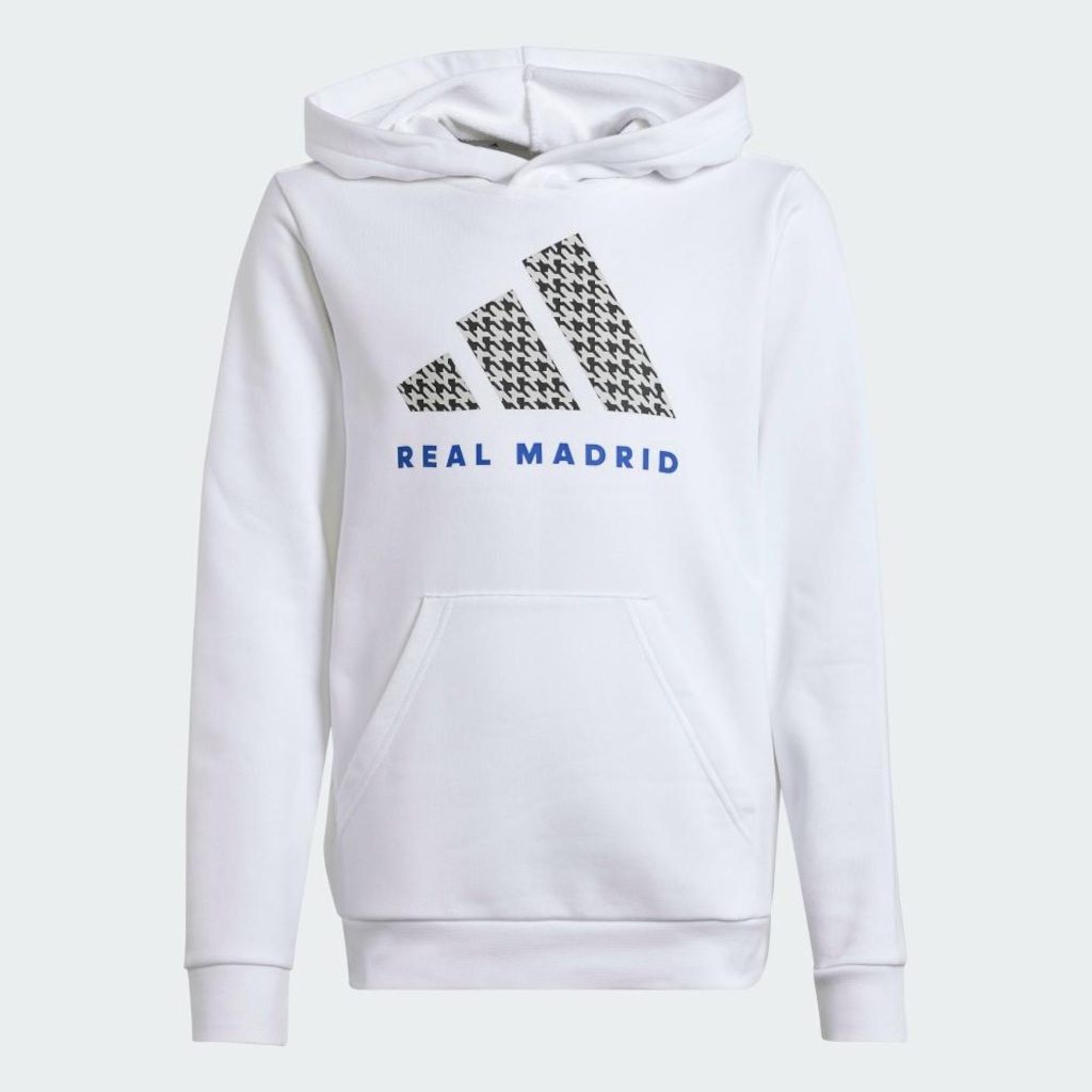 Imagem 2 do produto Blusão de Moletom com Capuz Infantil Adidas Real Madrid