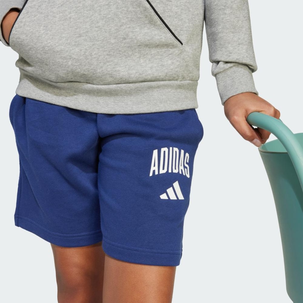 Imagem 4 do produto Short Infantil Adidas Essentials Sazonais Universitário Typography