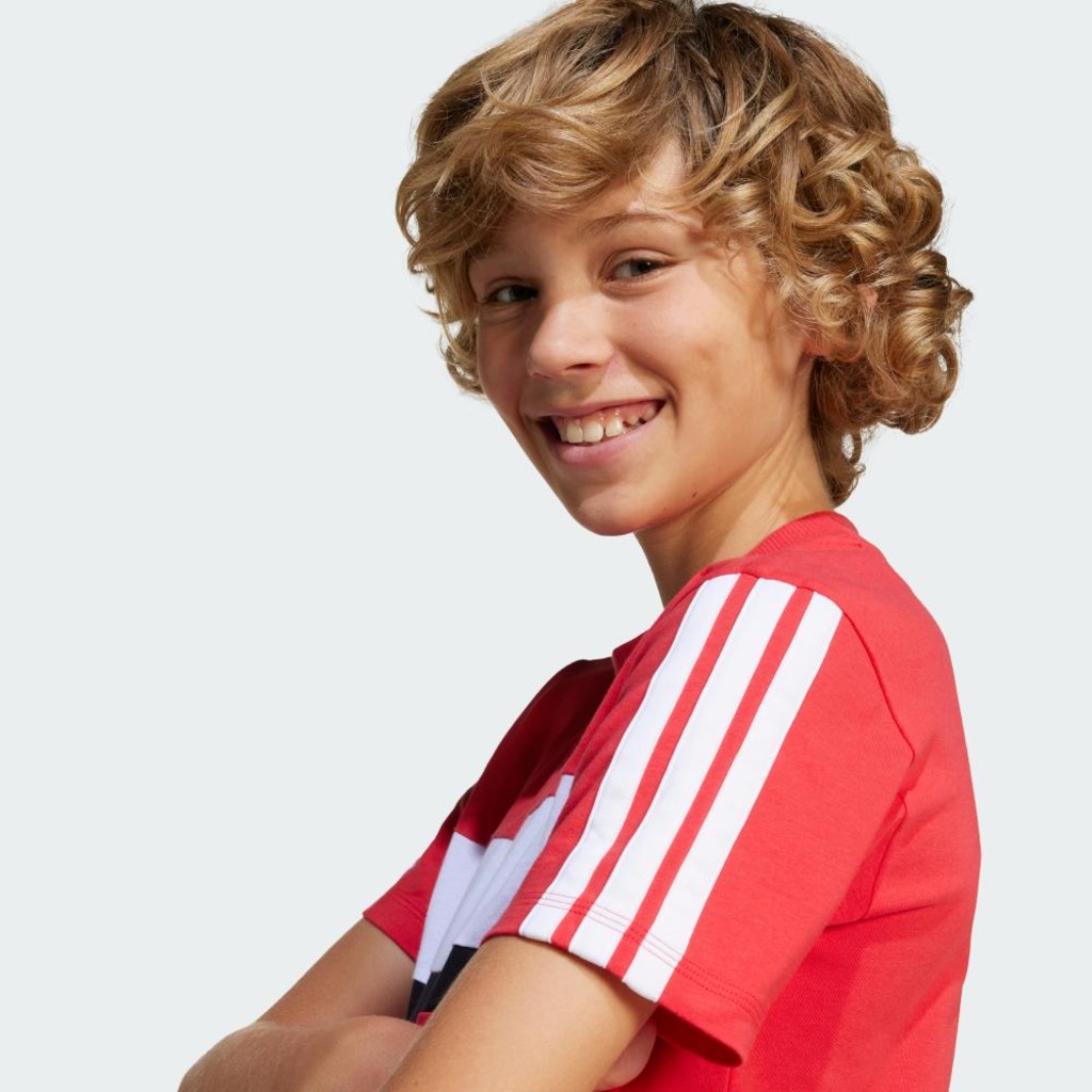 Imagem 5 do produto Camiseta Infantil Adidas Seasonal Essentials Tiberio Três Listras