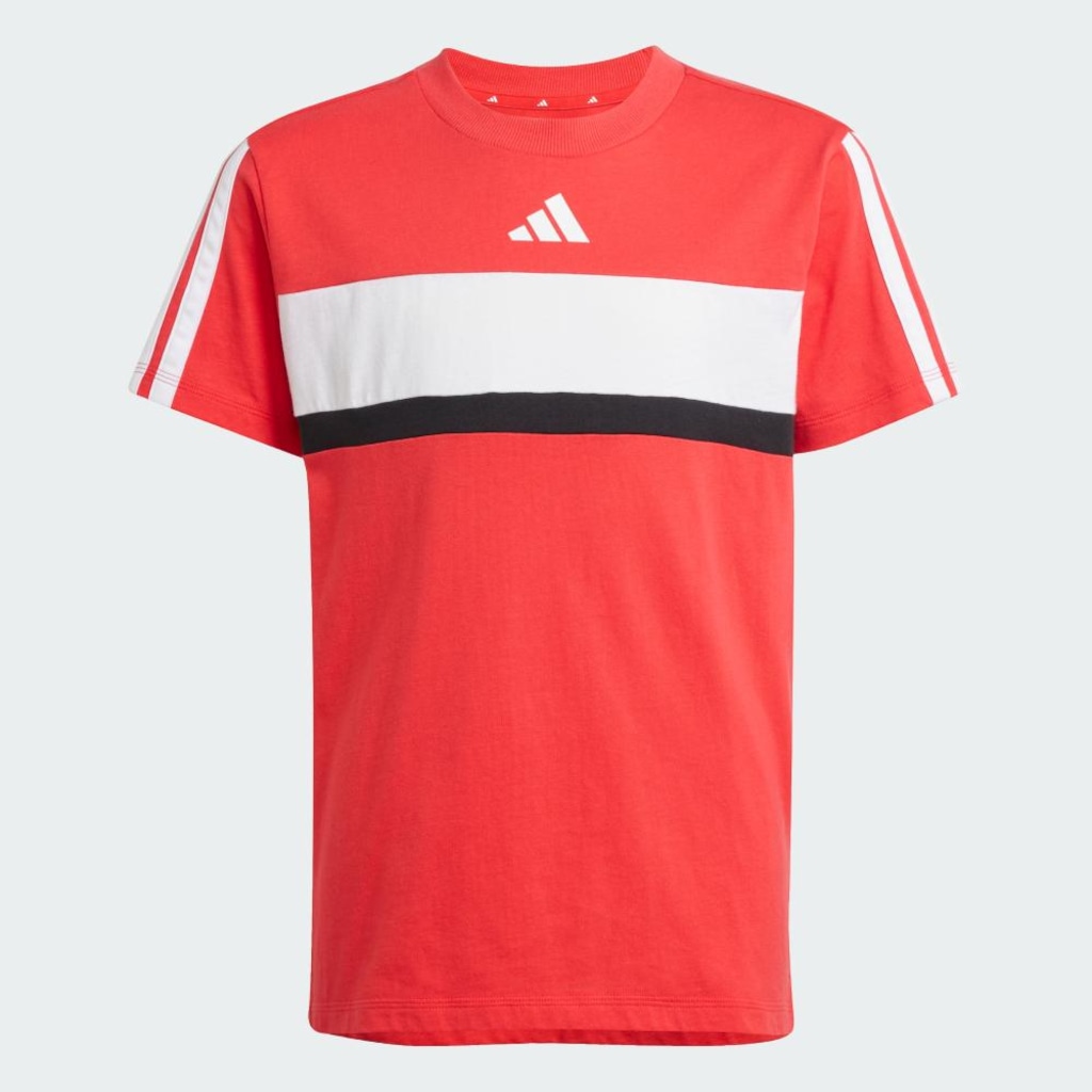 Imagem 2 do produto Camiseta Infantil Adidas Seasonal Essentials Tiberio Três Listras