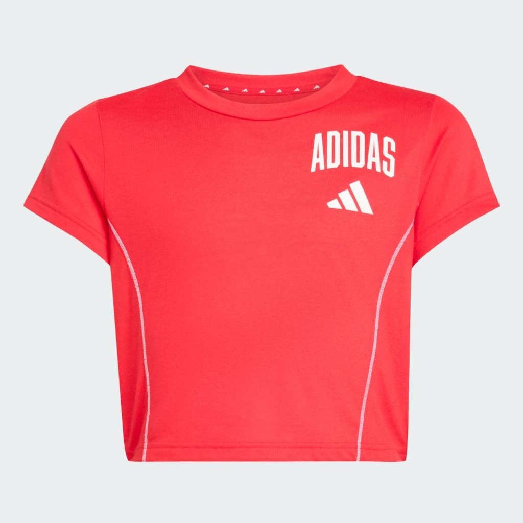 Imagem 2 do produto Camiseta Infantil Adidas Impressa Essenciais