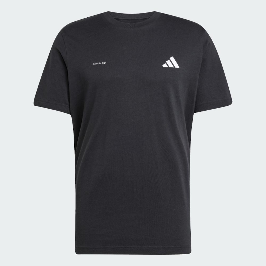 Imagem 2 do produto Camiseta Masculina Adidas Lens Power Of Three Hoop