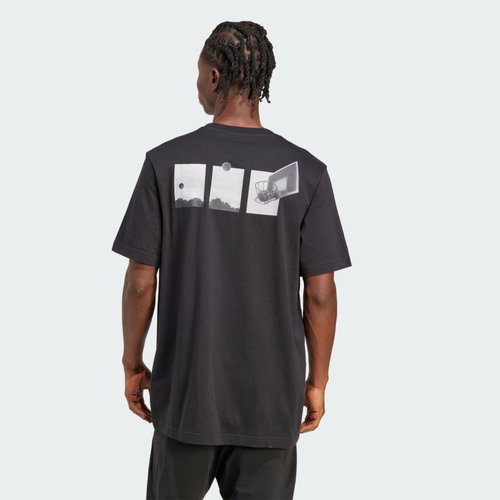 Imagem 3 do produto Camiseta Masculina Adidas Lens Power Of Three Hoop