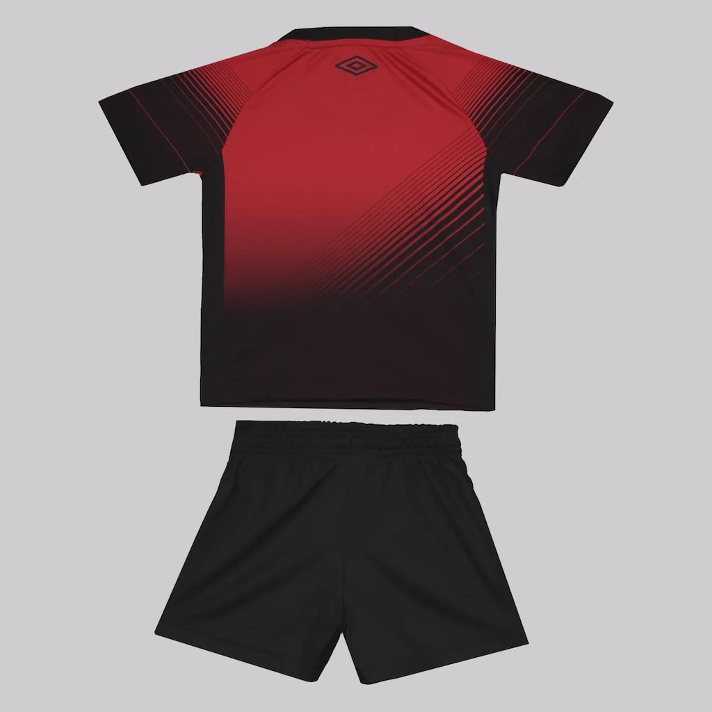 Imagem 2 do produto Conjunto do Athletico Paranaense I 25/26 Umbro Infantil