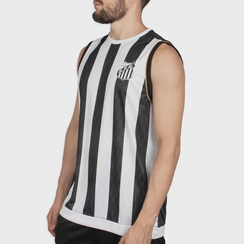 Imagem 2 do produto Camiseta Regata Masculina Santos Division Braziline