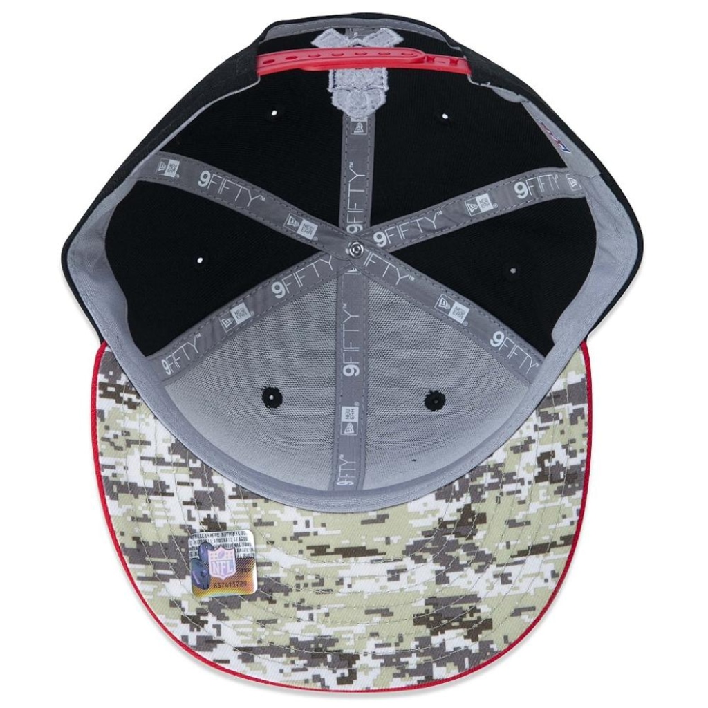 Imagem 5 do produto Boné Masculino New Era 950 Kansas City Chiefs NFL Salute to Service 22