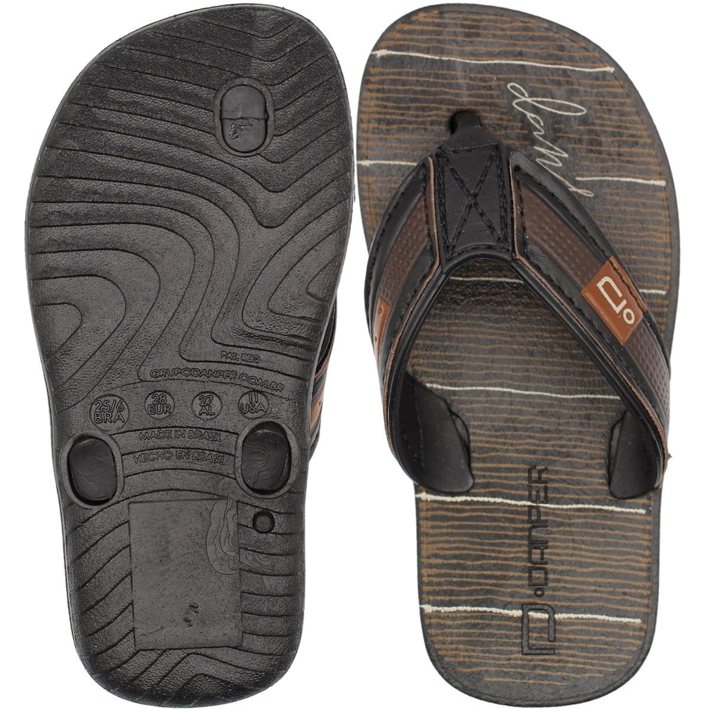 Imagem 3 do produto Chinelo Danper Santiago Tira Reforçada De Dedo Infantil