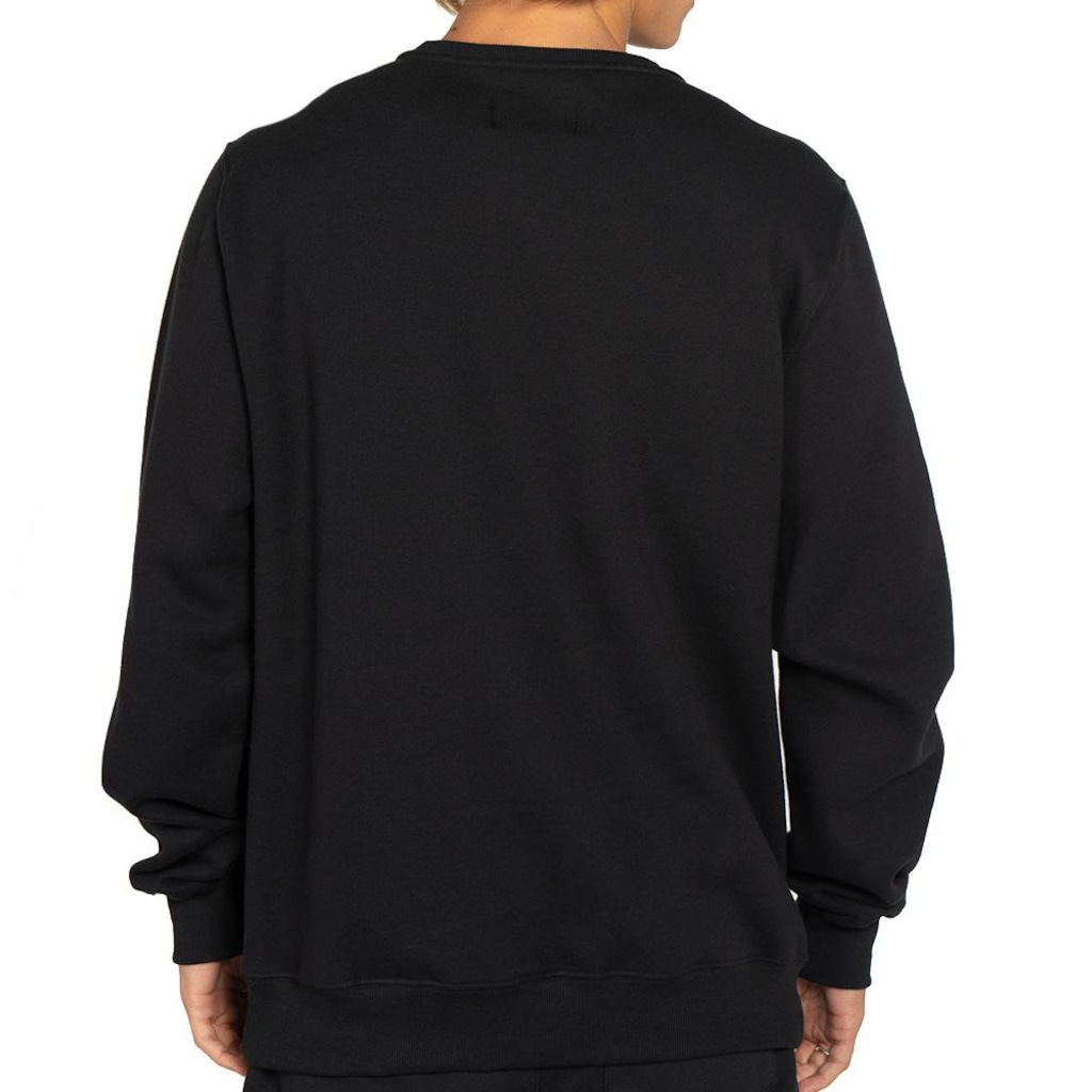 Imagem 2 do produto Blusão de Moletom Masculino Quiksilver Careca New Tour PS