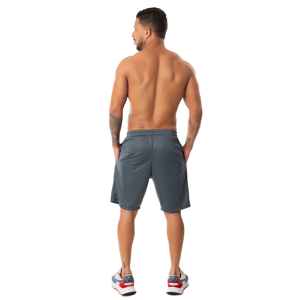 Imagem 3 do produto Bermuda Helanca Esportiva Fristyle Academia Com Bolso Masculina