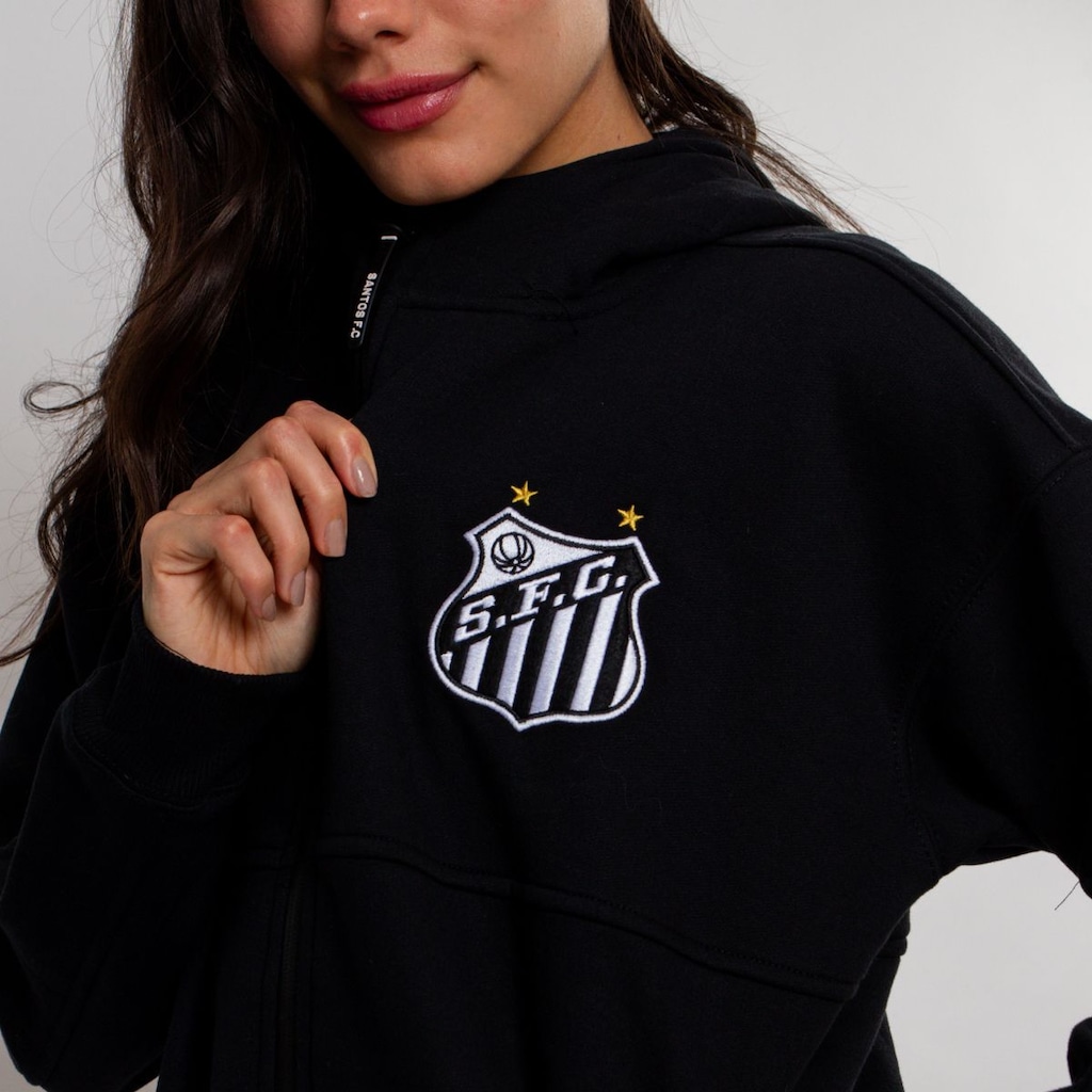 Imagem 5 do produto Agasalho de Moletom Surf Center com Zíper Santos Feminino