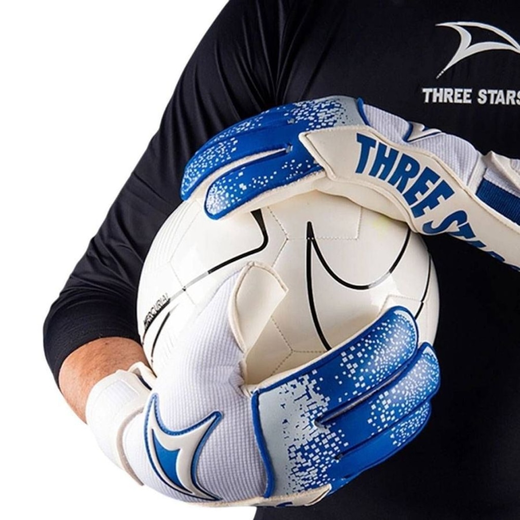 Imagem 2 do produto Luva de Goleiro de Futebol de Campo Three Stars Fox 21