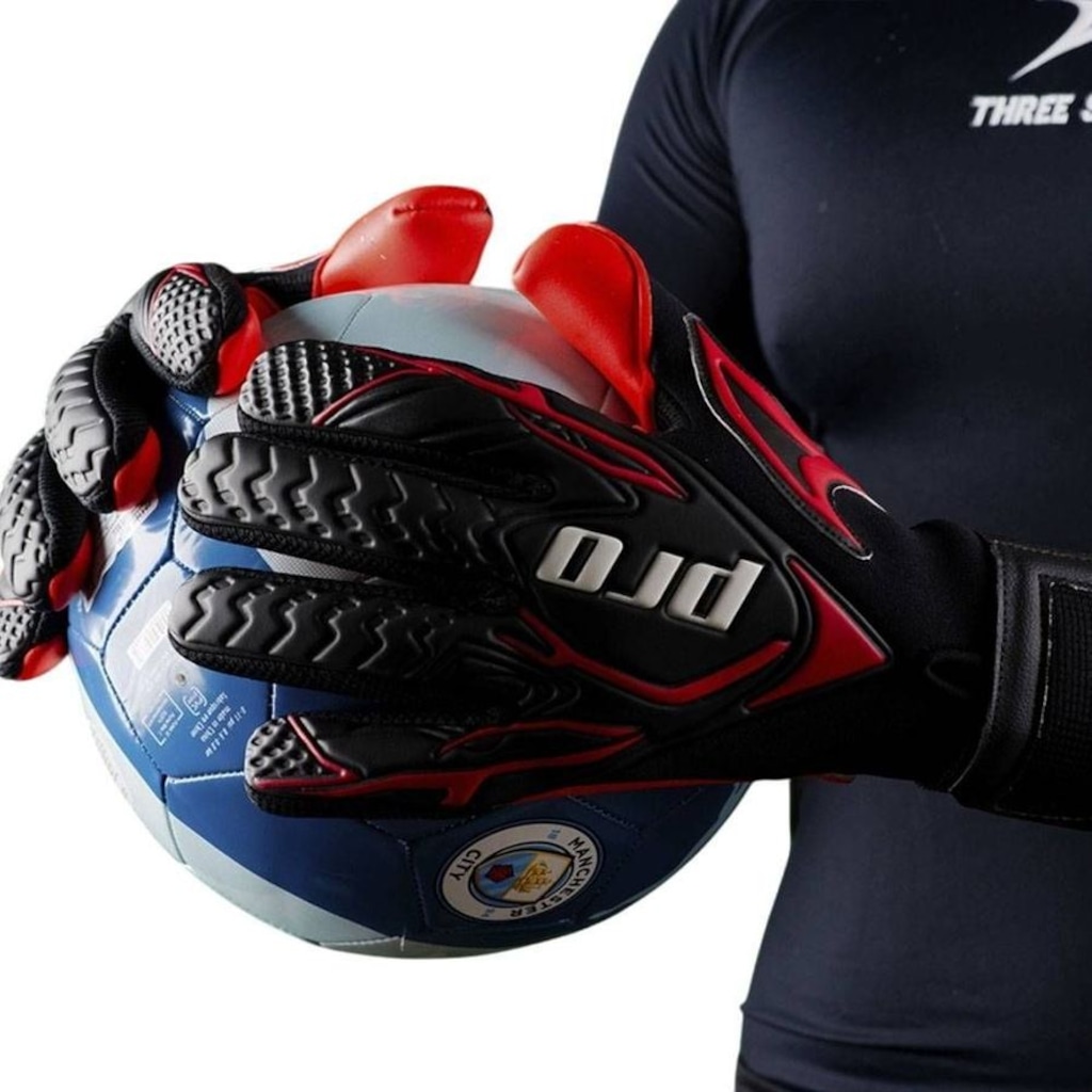 Imagem 2 do produto Luva de Goleiro de Futebol de Campo Three Stars Goia 23