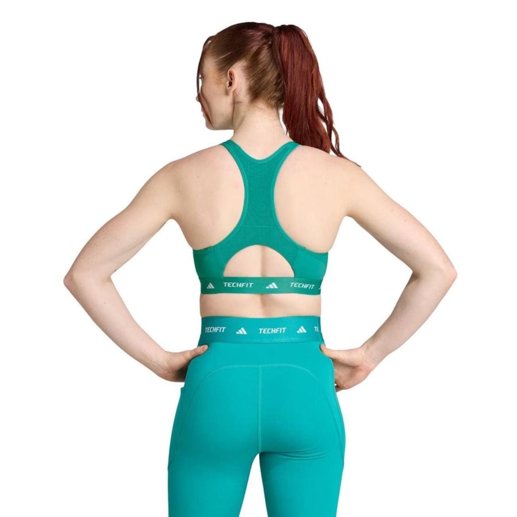 Imagem 3 do produto Top Feminino Adidas Techfit Suporte Médio