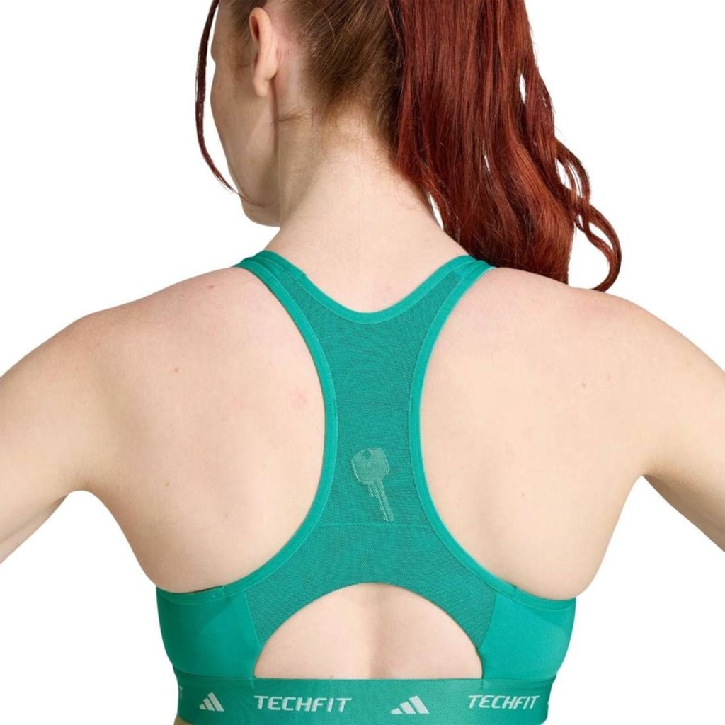 Imagem 4 do produto Top Feminino Adidas Techfit Suporte Médio
