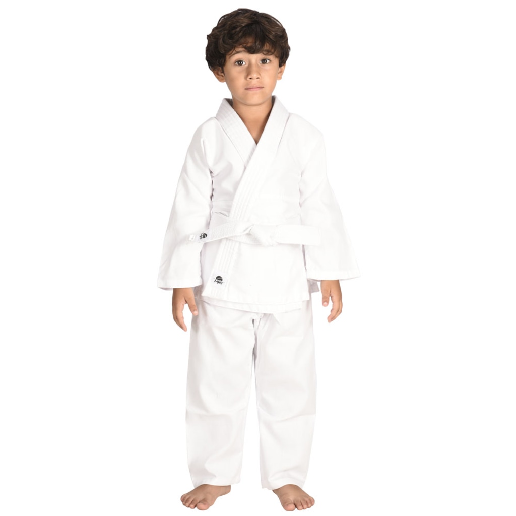 Imagem 2 do produto Kimono de Judô Jiu-Jitsu Infantil MKS Seitô com Faixa Branca