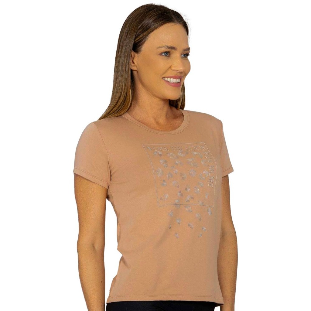Imagem 3 do produto Camiseta Feminina Run More Cotton Urban