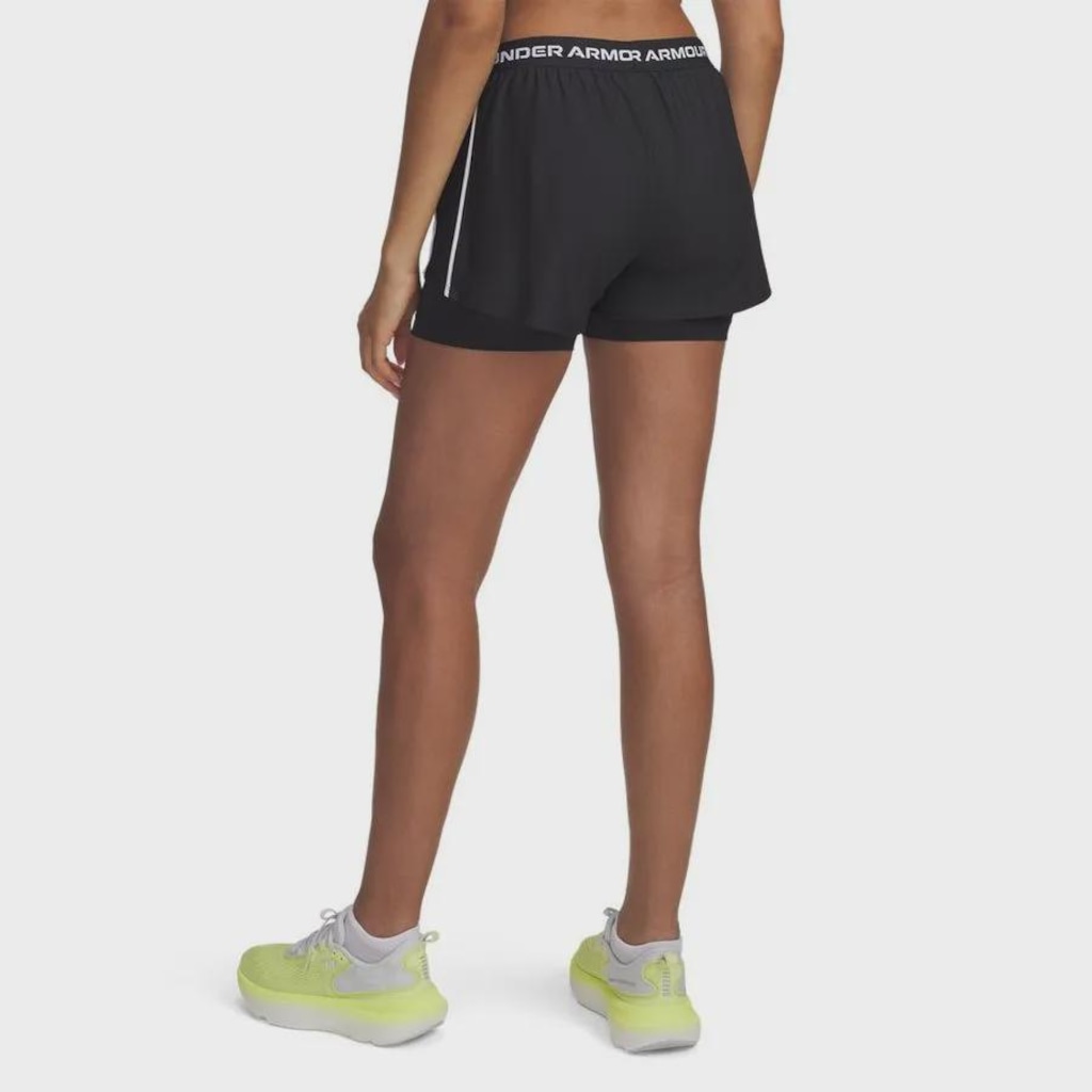 Imagem 3 do produto Shorts de Treino 2 em 1 Under Armour Tech Play Feminino