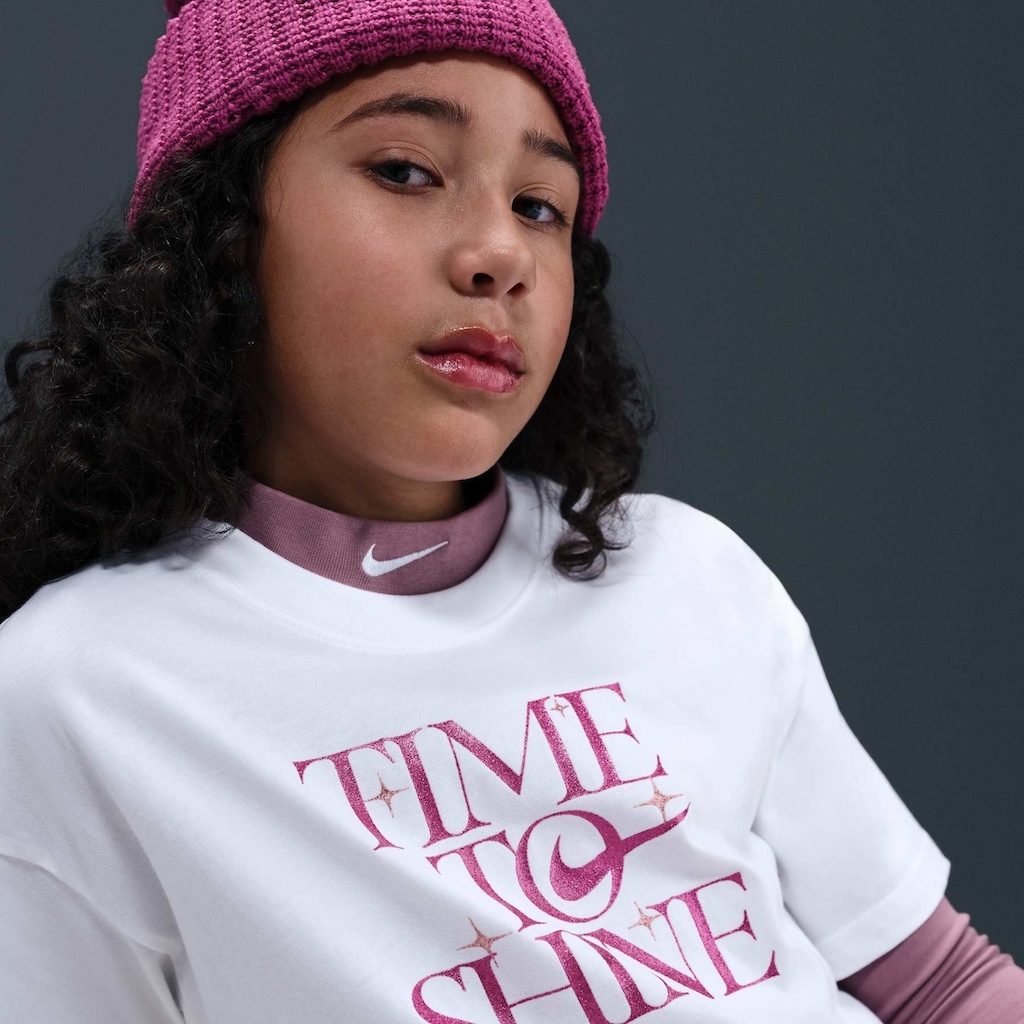 Imagem 3 do produto Camiseta Nike Sportswear Shine Infantil