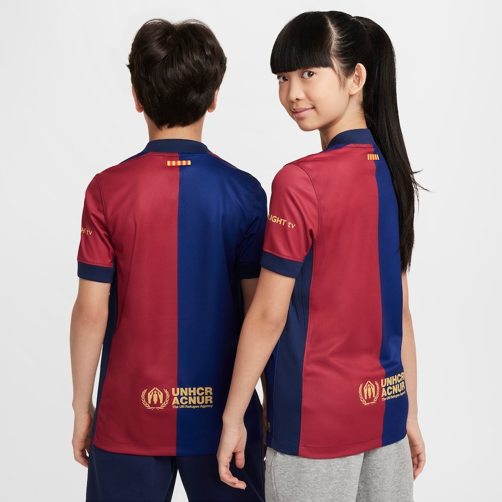 Imagem 2 do produto Camisa Barcelona I 2024/25 Torcedor Pro Nike Infantil