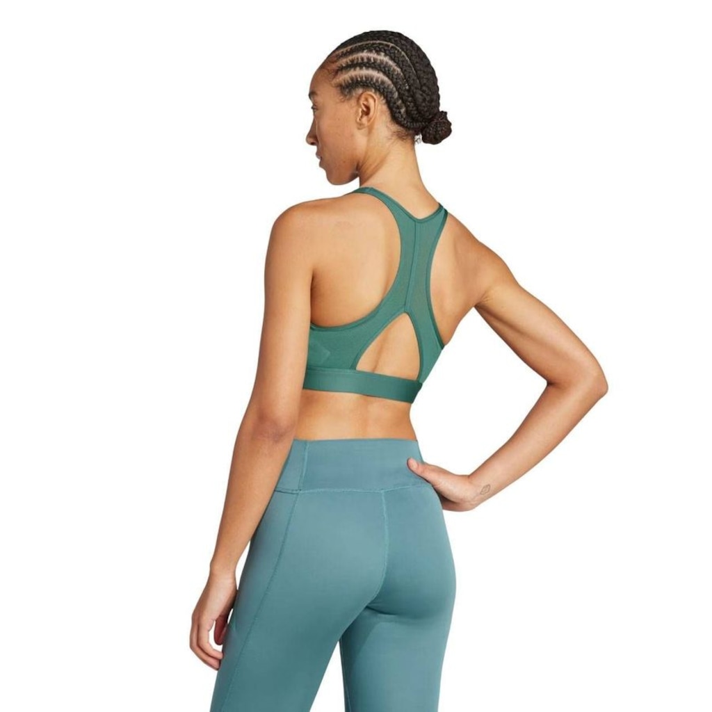 Imagem 2 do produto Top Feminino Adidas Logo Suporte Médio