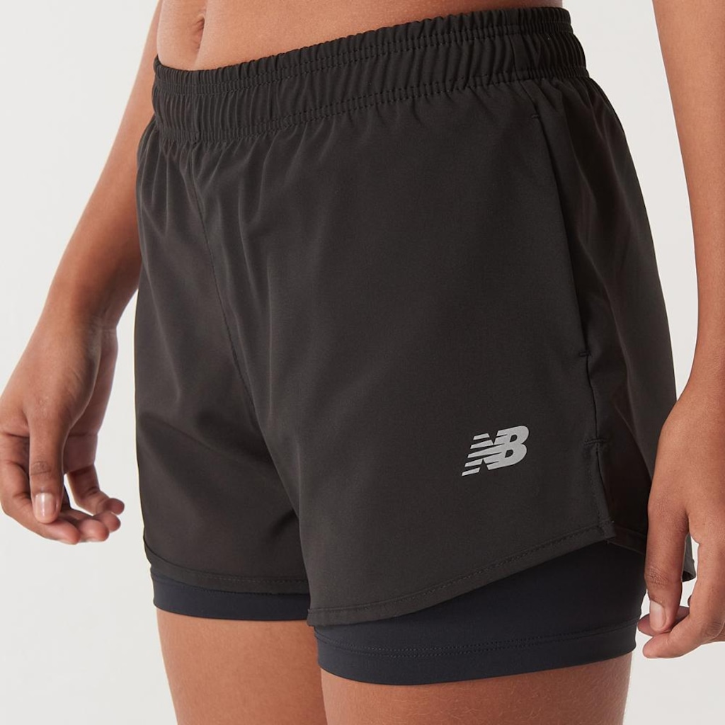 Imagem 4 do produto Short Feminino New Balance Sport Essentials 2 In 1
