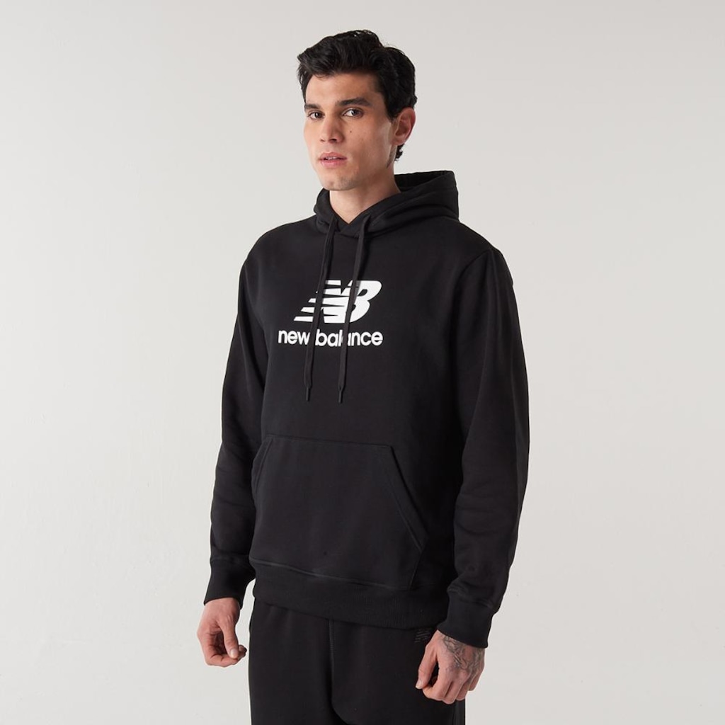 Imagem 3 do produto Blusão com Capuz Masculino New Balance Essentials Basic