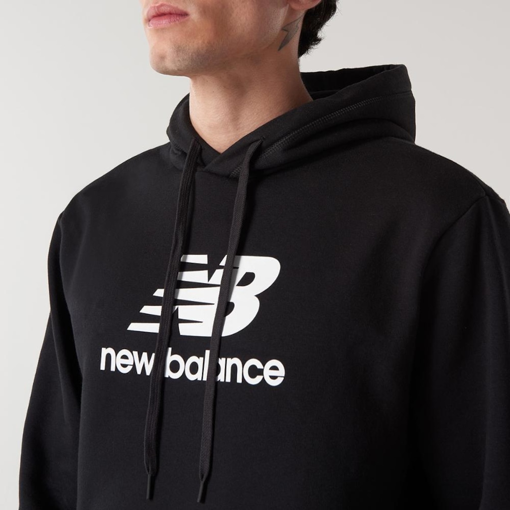 Imagem 4 do produto Blusão com Capuz Masculino New Balance Essentials Basic