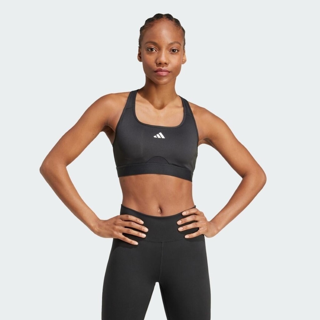 Imagem 3 do produto Top Feminino Adidas Power React Suporte Médio