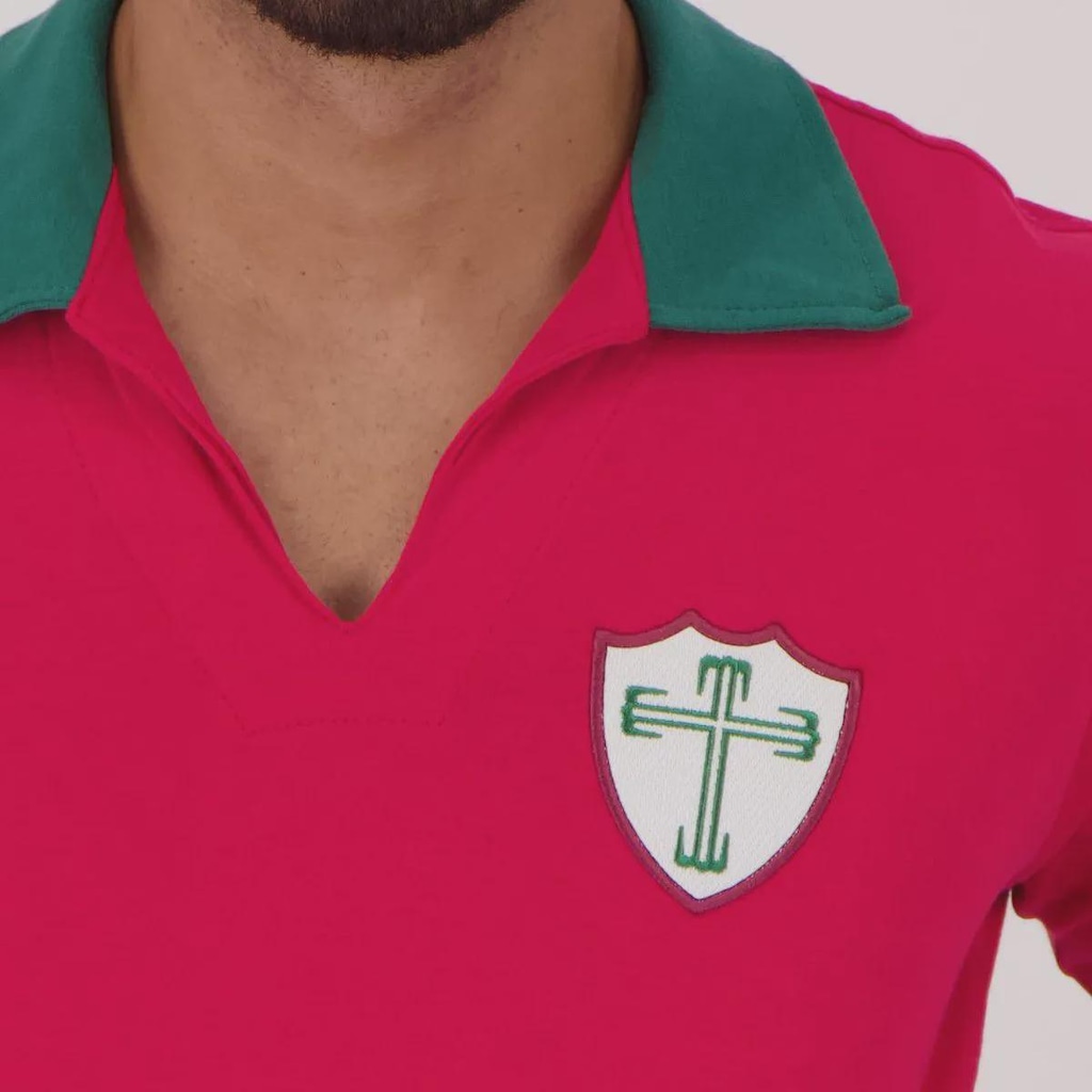 Imagem 4 do produto Camisa do Portuguesa 1955 Futfanatics Retrô Masculina