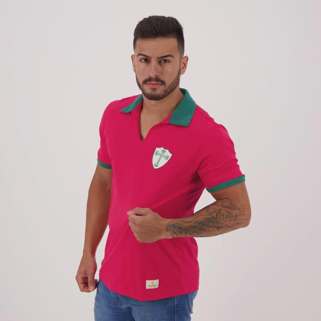 Imagem 5 do produto Camisa do Portuguesa 1955 Futfanatics Retrô Masculina