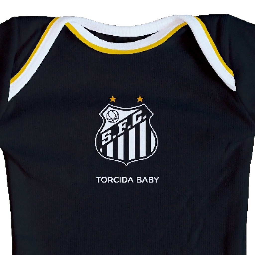 Imagem 2 do produto Body Infantil do Santos Torcida Baby