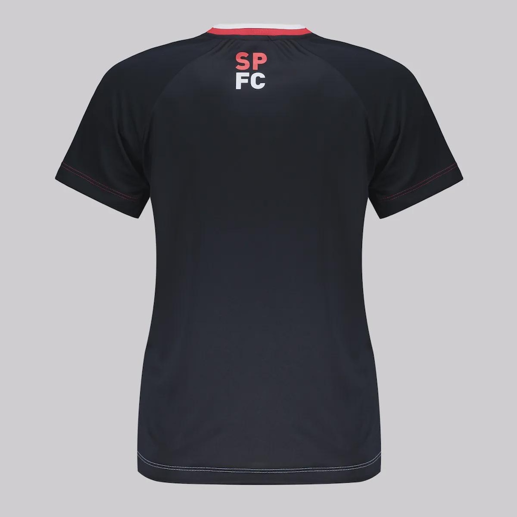 Imagem 2 do produto Camisa São Paulo Trança Feminina Preta