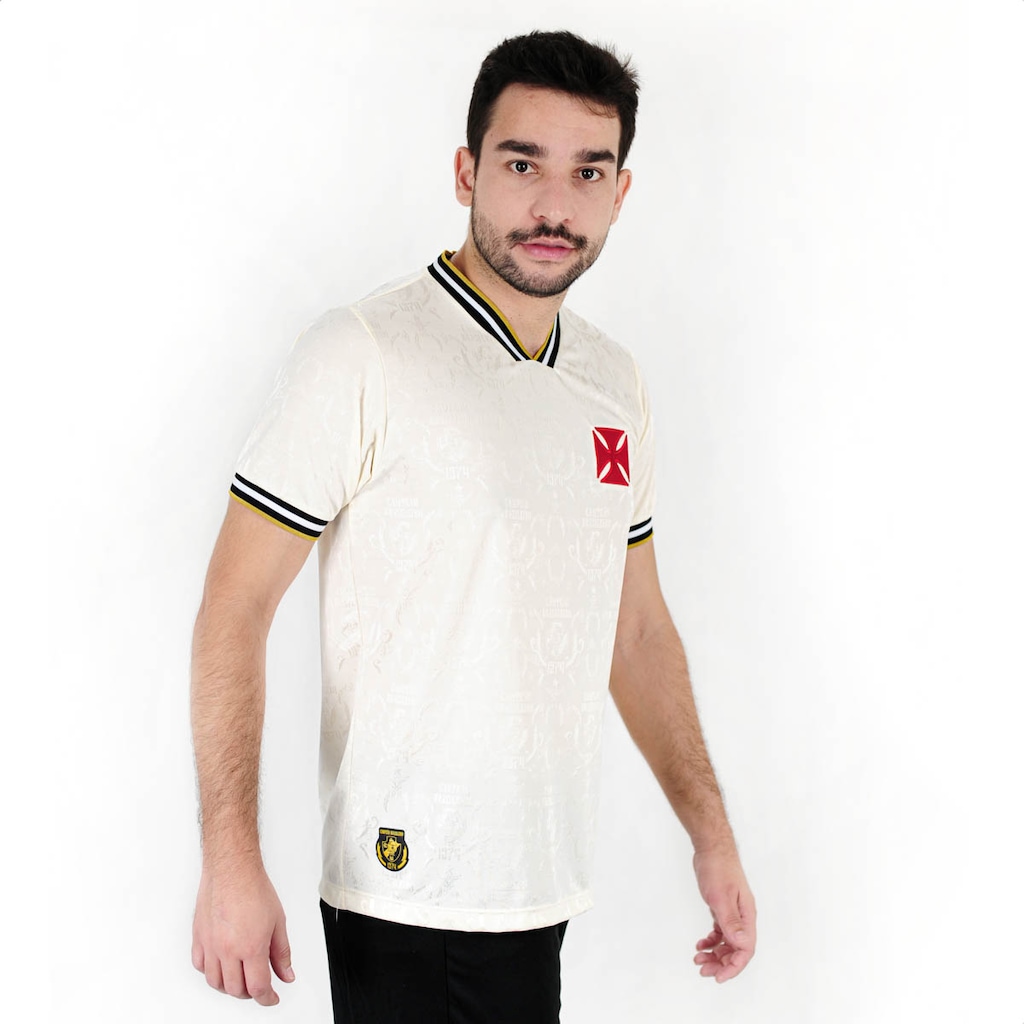 Imagem 2 do produto Camisa de Time Masculina RetrôMania Vasco 1974