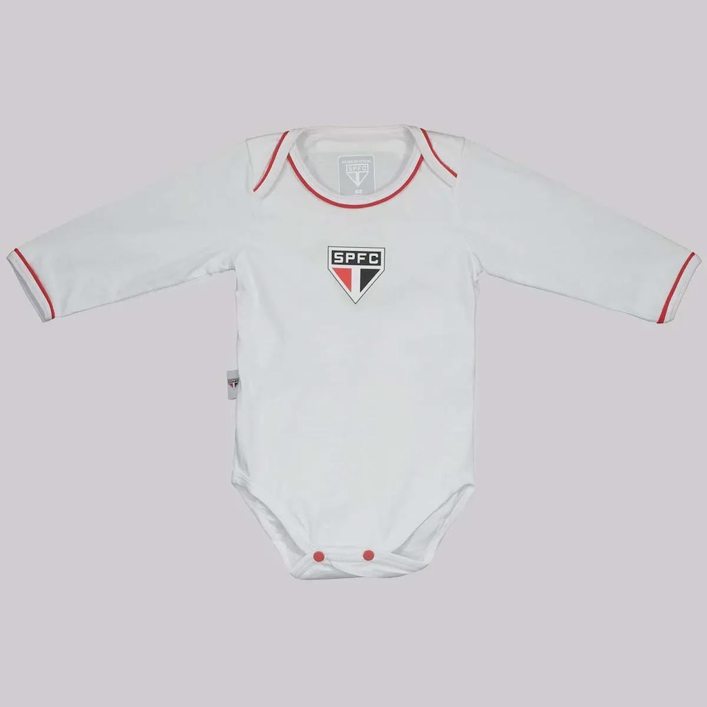Imagem 4 do produto Body São Paulo Heart e Shield FutFanatics - 2 Unidades - Infantil