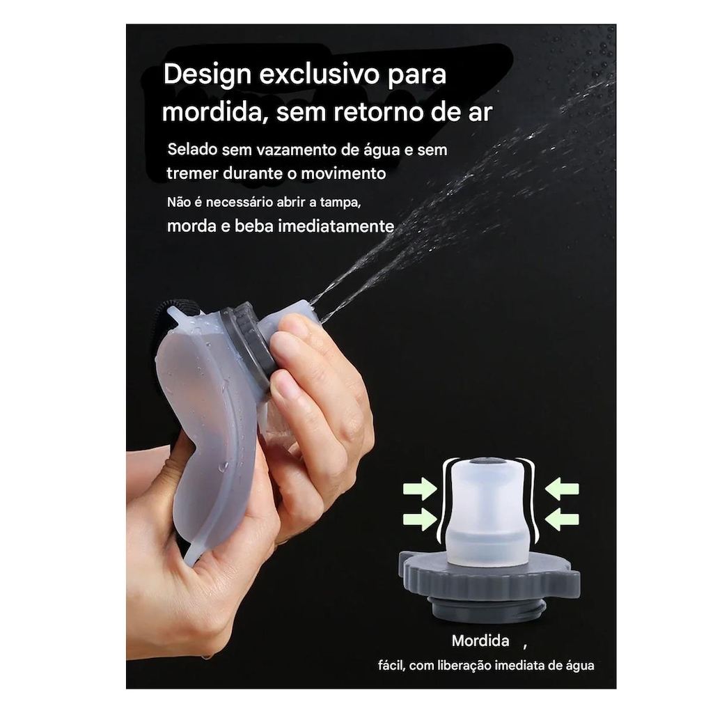Imagem 3 do produto Bolsa de Pulso de Hidratação Gold Sports em Silicone 200 ML