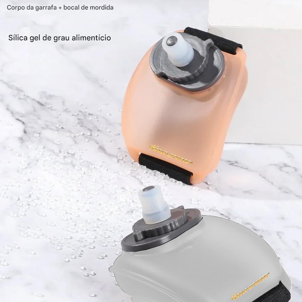 Imagem 4 do produto Bolsa de Pulso de Hidratação Gold Sports em Silicone 200 ML