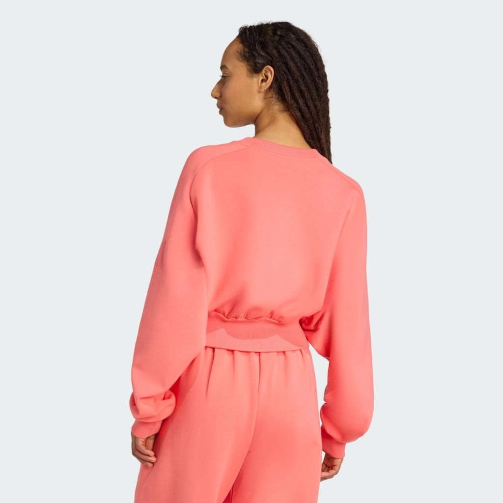 Imagem 3 do produto Blusão de Moletom Feminino adidas All Szn Largo Luxo Macio