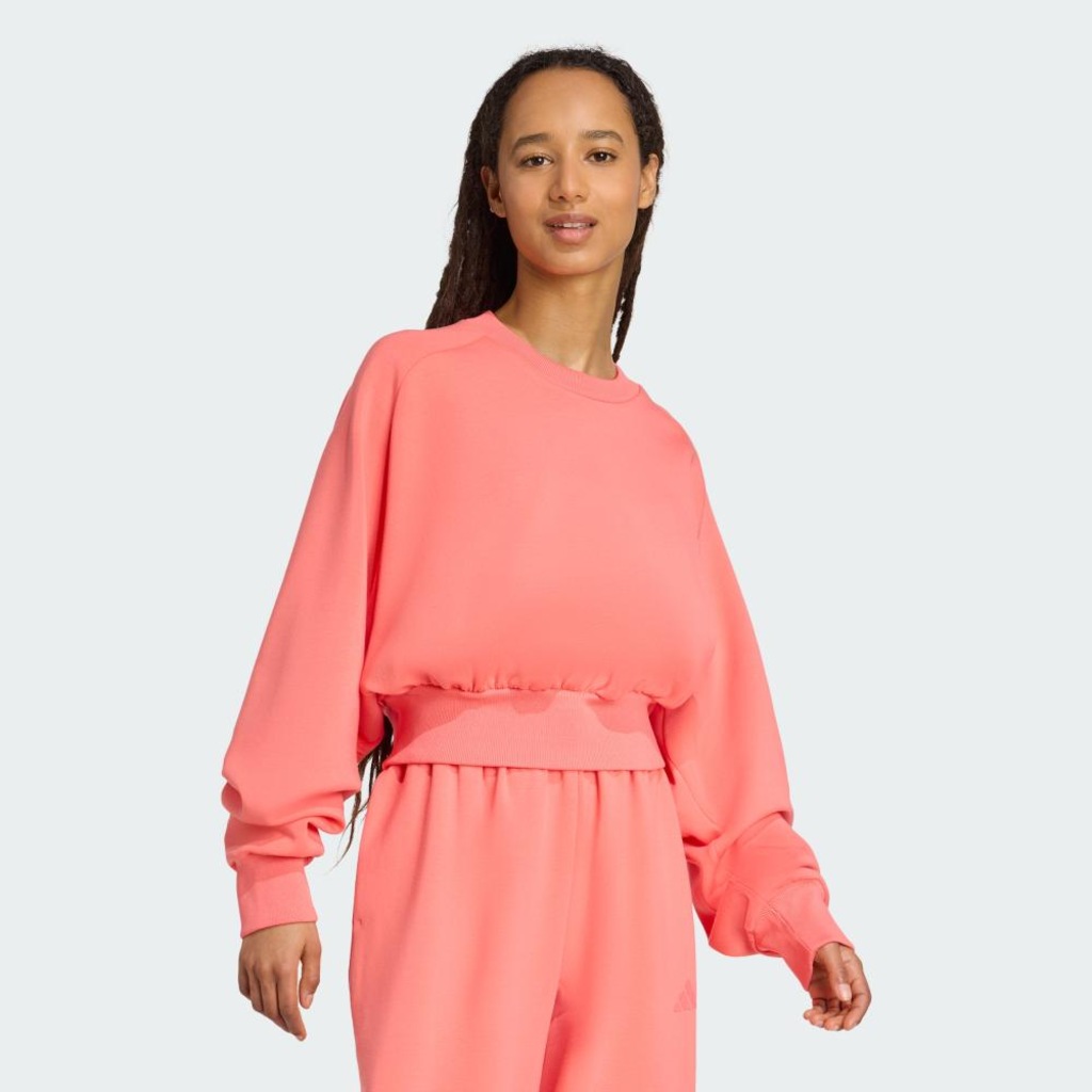 Imagem 4 do produto Blusão de Moletom Feminino adidas All Szn Largo Luxo Macio