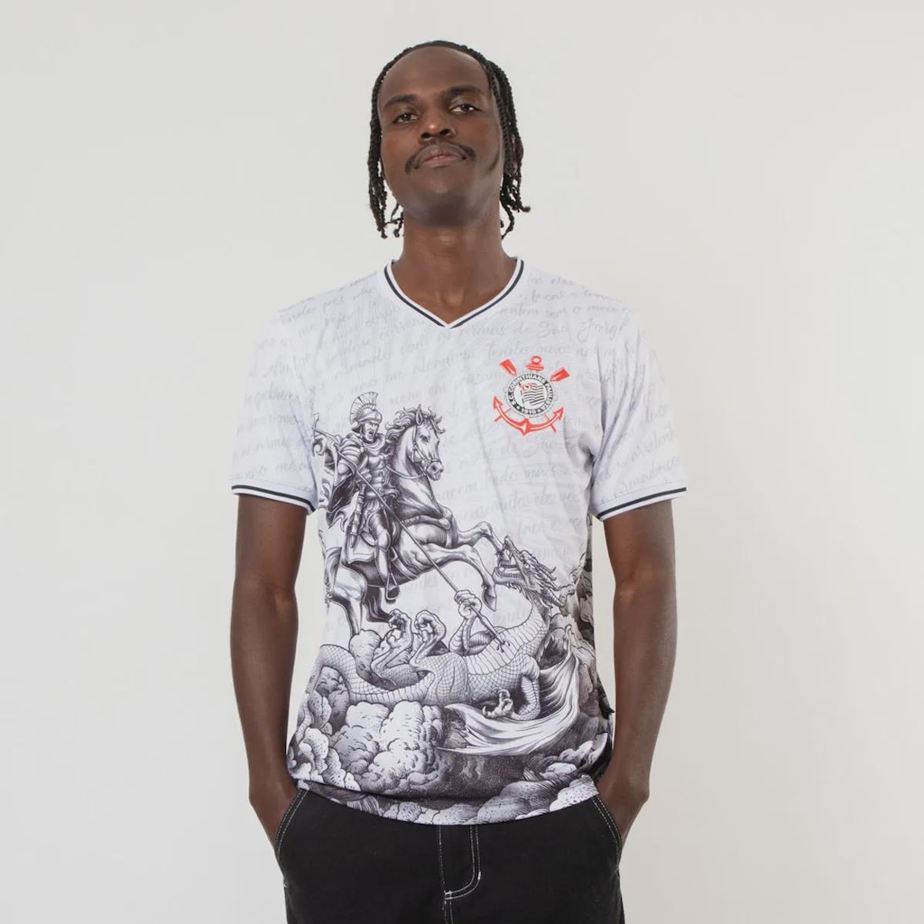 Imagem 1 do produto Camisa do Corinthians FutFanatics São Jorge Masculina